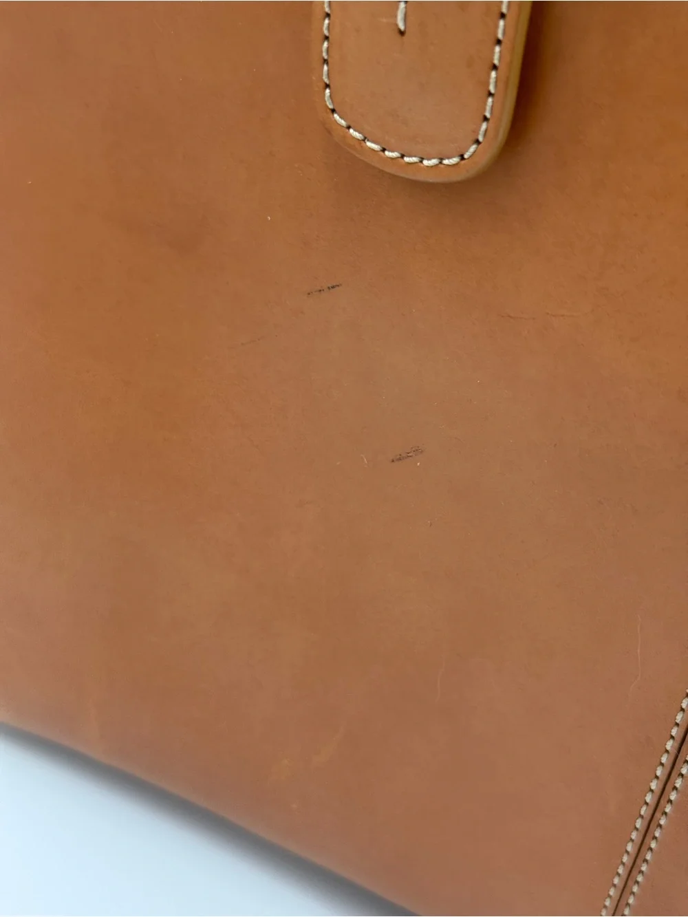 TOD'S Vintage Leather Satchel Bag - Classic Top Handle Shoulder Bag